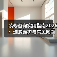 装修咨询实用指南2026:选购维护与常见问题全解析(图3) 装修咨询实用指南2026:选购维护与常见问题全解析(图3)