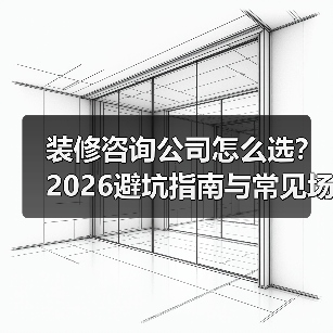 装修咨询公司怎么选?2026避坑指南与常见场景解析(图2) 装修咨询公司怎么选?2026避坑指南与常见场景解析(图2)