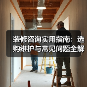 装修咨询实用指南：选购维护与常见问题全解析2026