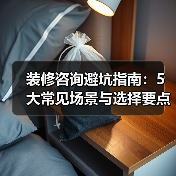 装修咨询避坑指南:5大常见场景与选择要点(图1) 装修咨询避坑指南:5大常见场景与选择要点(图1)