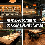 装修咨询实用指南:5大方法解决预算与风格难题(图2) 装修咨询实用指南:5大方法解决预算与风格难题(图2)