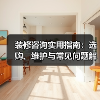 装修咨询实用指南:选购、维护与常见问题解析2026(图2) 装修咨询实用指南:选购、维护与常见问题解析2026(图2)