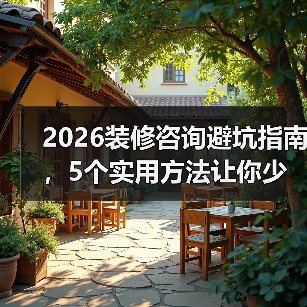 2026装修咨询避坑指南,5个实用方法让你少花冤枉钱(图4) 2026装修咨询避坑指南,5个实用方法让你少花冤枉钱(图4)