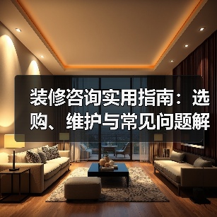 装修咨询实用指南:选购、维护与常见问题解析2026(图4) 装修咨询实用指南:选购、维护与常见问题解析2026(图4)