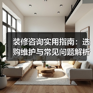 装修咨询实用指南:选购维护与常见问题解析2026(图1) 装修咨询实用指南:选购维护与常见问题解析2026(图1)
