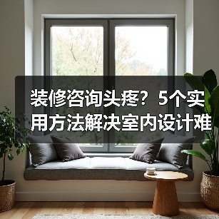 装修咨询头疼？5个实用方法解决室内设计难题（图2）