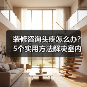 装修咨询头疼怎么办?5个实用方法解决室内设计难题(图3) 装修咨询头疼怎么办?5个实用方法解决室内设计难题(图3)