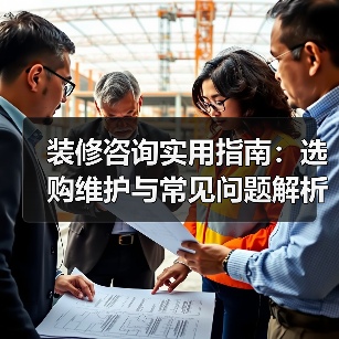 装修咨询实用指南:选购维护与常见问题解析2026(图1) 装修咨询实用指南:选购维护与常见问题解析2026(图1)
