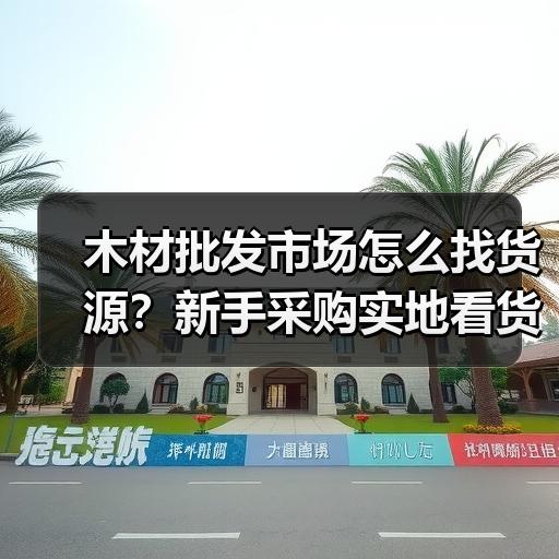 木材批发市场怎么找货源？新手采购实地看货与比价思路