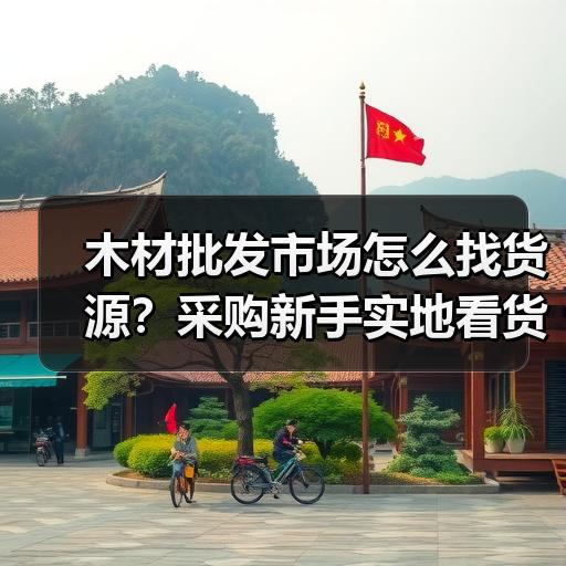木材批发市场怎么找货源？采购新手实地看货与比价经验