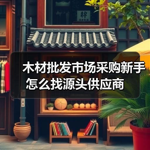 木材批发市场采购新手怎么找源头供应商