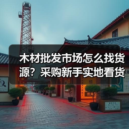 木材批发市场怎么找货源？采购新手实地看货与比价思路