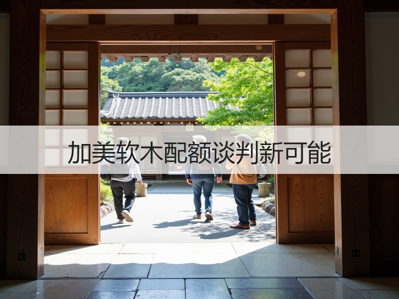 加美软木配额谈判新可能