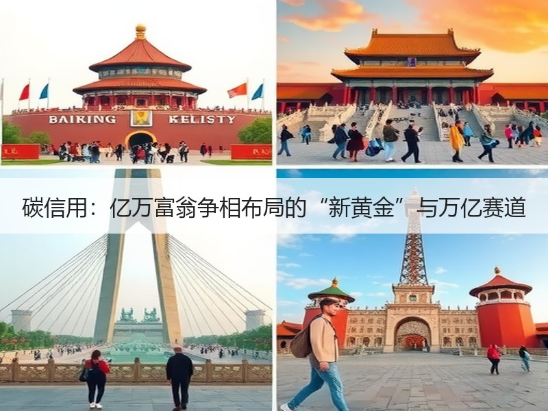 碳信用：亿万富翁争相布局的“新黄金”与万亿赛道
