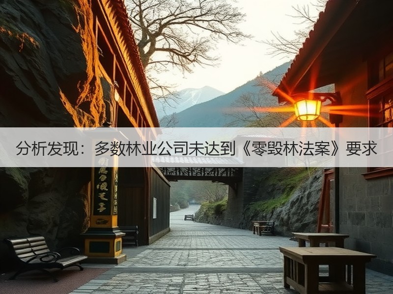 分析发现：多数林业公司未达到《零毁林法案》要求