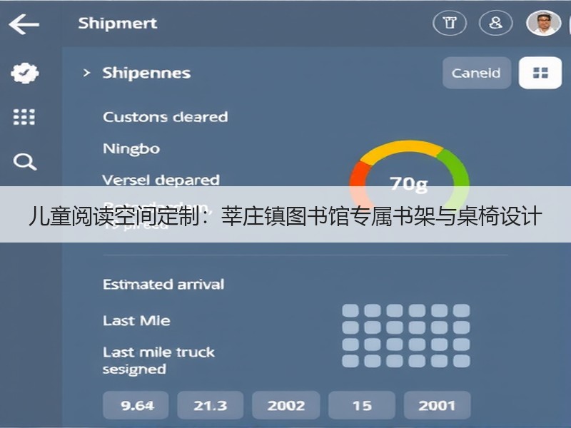 儿童阅读空间定制：莘庄镇图书馆专属书架与桌椅设计