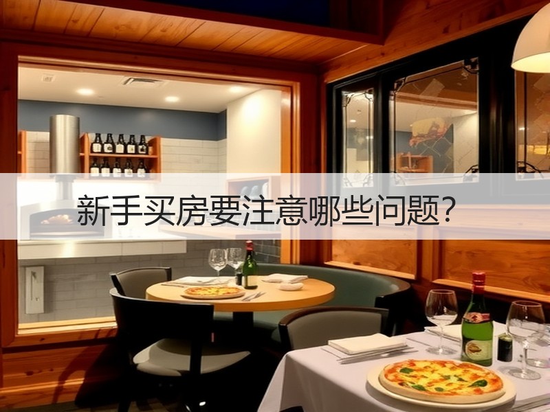 新手买房要注意哪些问题？
