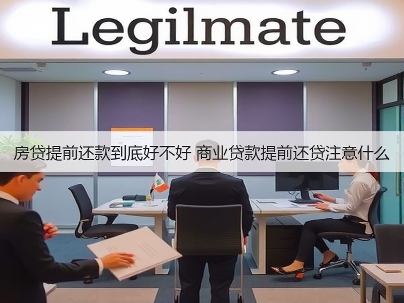 房贷提前还款到底好不好 商业贷款提前还贷注意什么