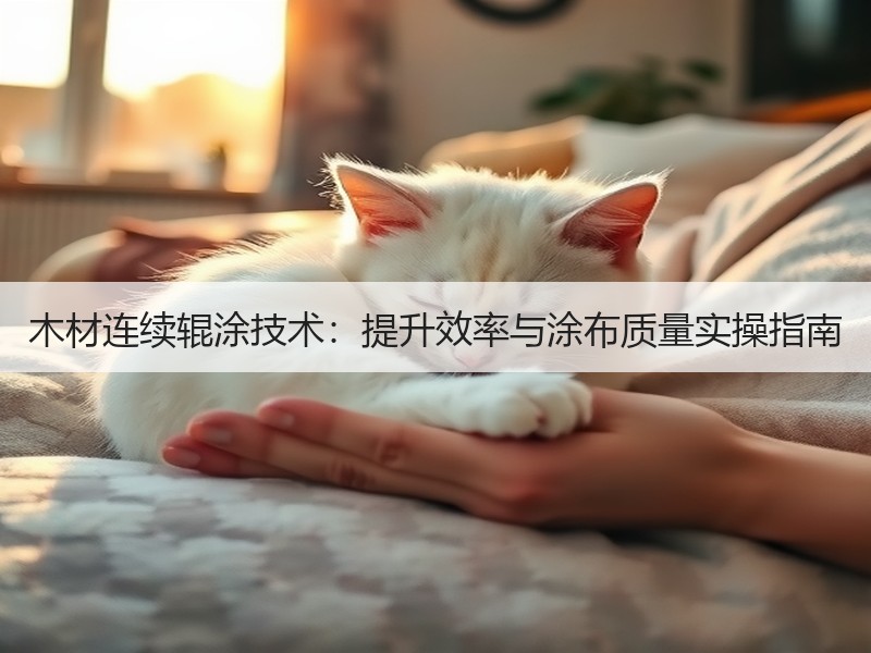 木材连续辊涂技术：提升效率与涂布质量实操指南