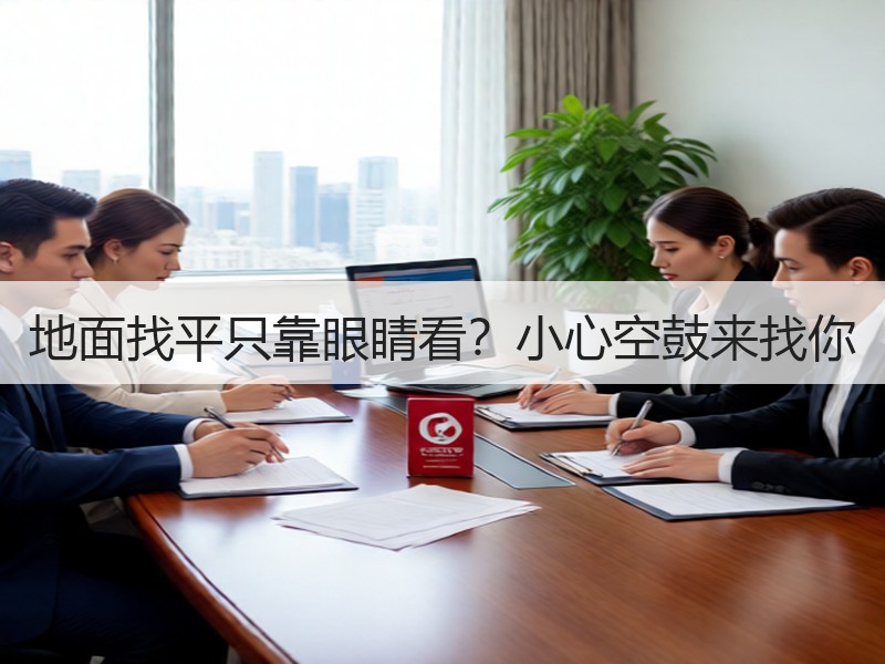 地面找平只靠眼睛看？小心空鼓来找你