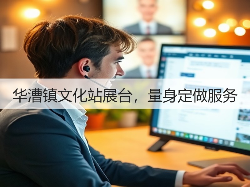 华漕镇文化站展台，量身定做服务