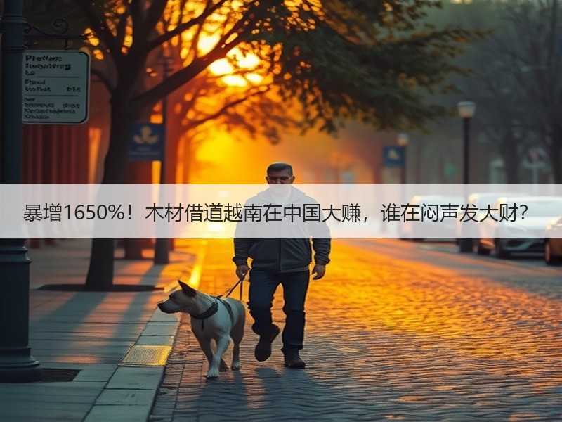 暴增1650%！木材借道越南在中国大赚，谁在闷声发大财？