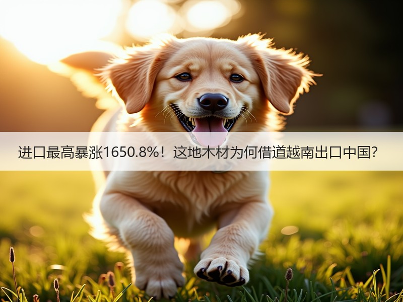 进口最高暴涨1650.8%！这地木材为何借道越南出口中国？