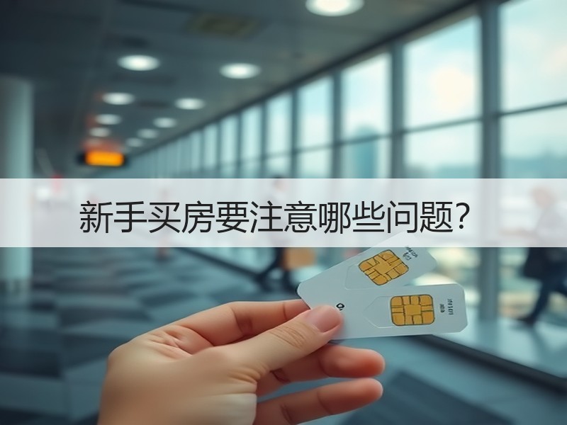 新手买房要注意哪些问题？