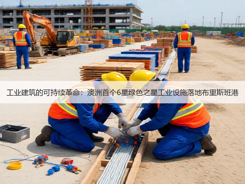 工业建筑的可持续革命：澳洲首个6星绿色之星工业设施落地布里斯班港