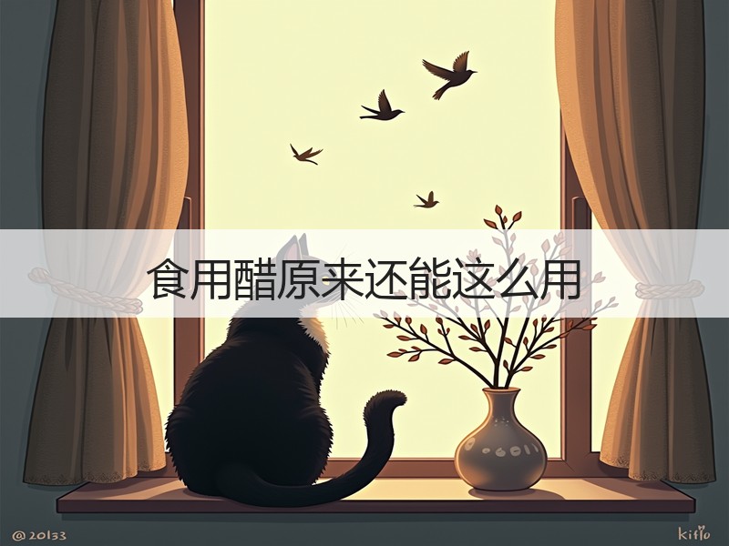 食用醋原来还能这么用
