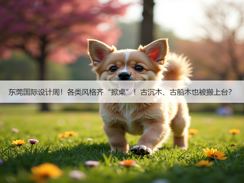东莞国际设计周！各类风格齐“掀桌”！古沉木、古船木也被搬上台？
