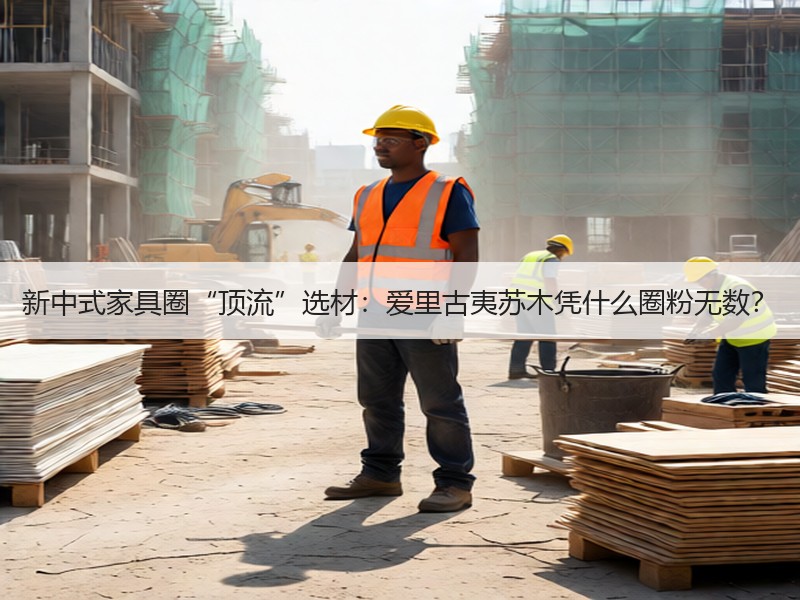 新中式家具圈“顶流”选材：爱里古夷苏木凭什么圈粉无数？
