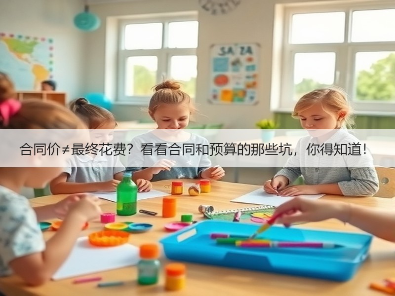 合同价≠最终花费？看看合同和预算的那些坑，你得知道！