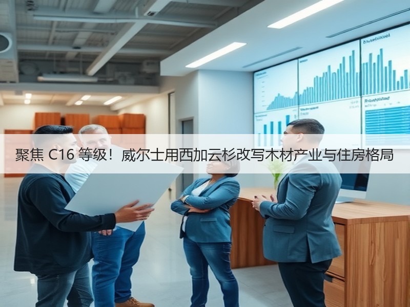 聚焦 C16 等级！威尔士用西加云杉改写木材产业与住房格局