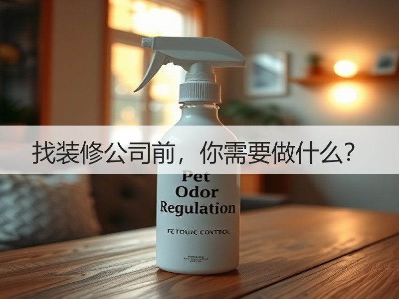 找装修公司前，你需要做什么？