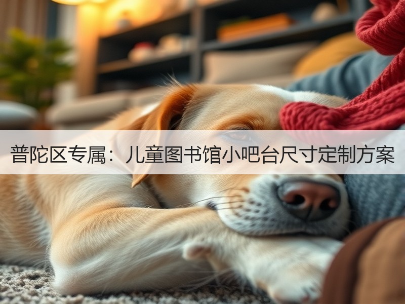普陀区专属：儿童图书馆小吧台尺寸定制方案
