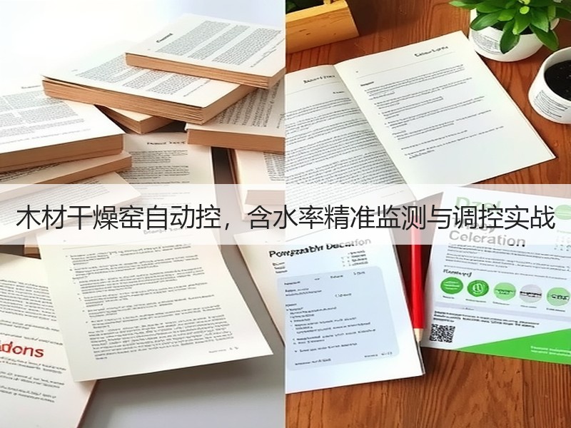 木材干燥窑自动控，含水率精准监测与调控实战