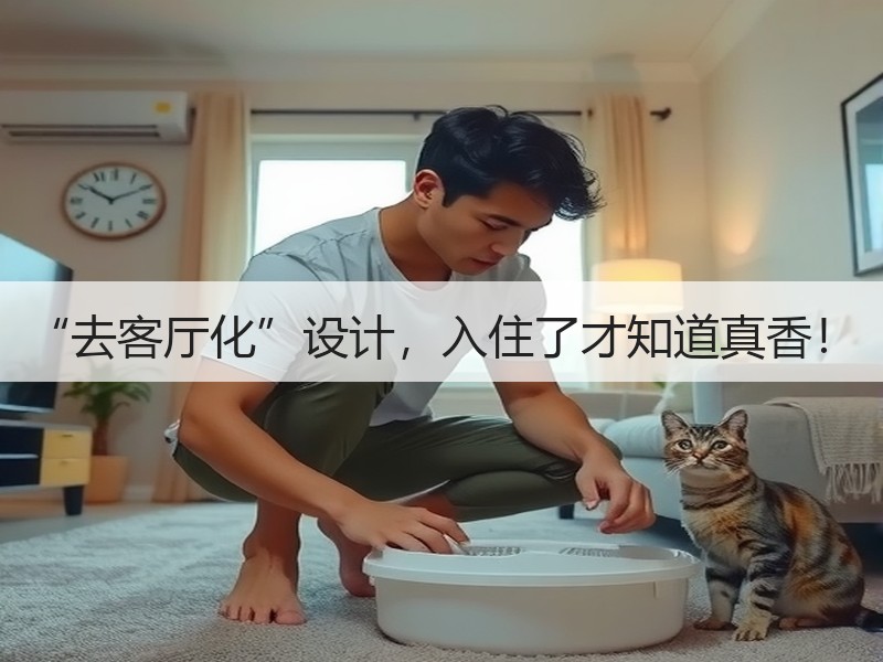 “去客厅化”设计，入住了才知道真香！