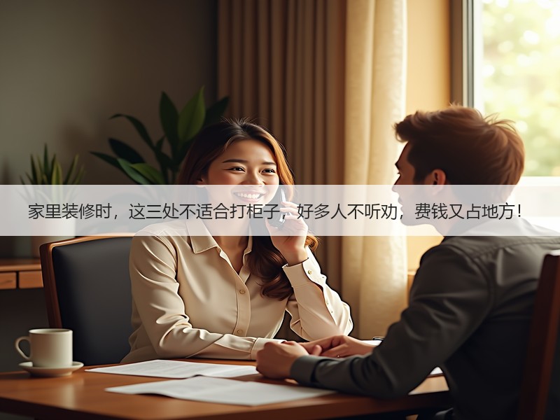 家里装修时，这三处不适合打柜子，好多人不听劝，费钱又占地方！