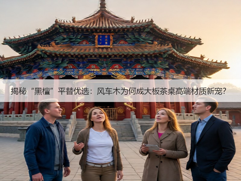 揭秘“黑檀”平替优选：风车木为何成大板茶桌高端材质新宠？