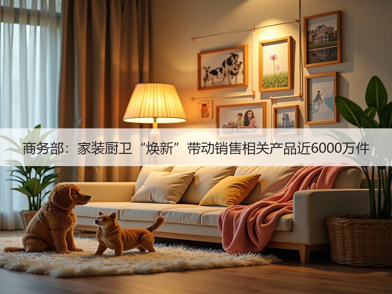 商务部：家装厨卫“焕新”带动销售相关产品近6000万件