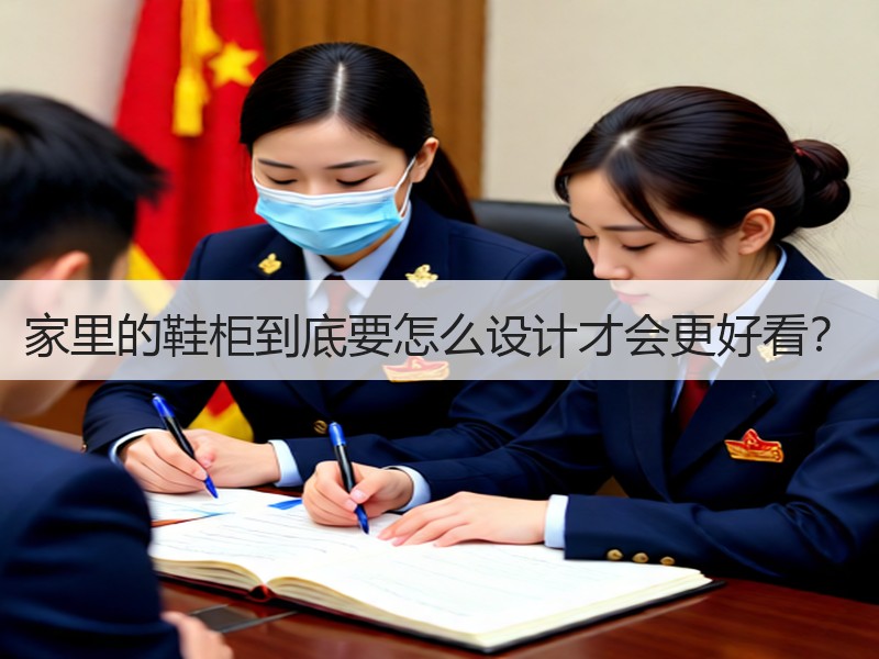 家里的鞋柜到底要怎么设计才会更好看？