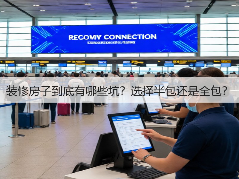 装修房子到底有哪些坑？选择半包还是全包？