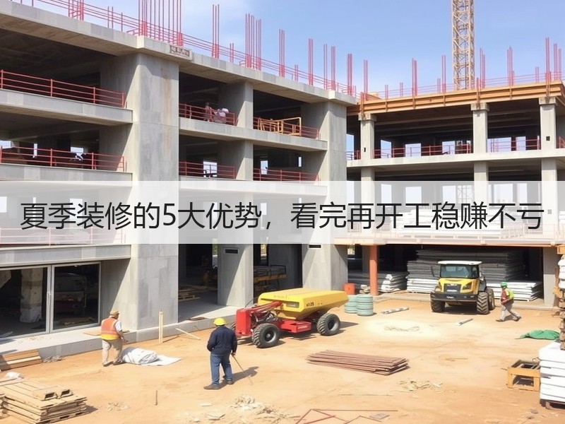 夏季装修的5大优势，看完再开工稳赚不亏