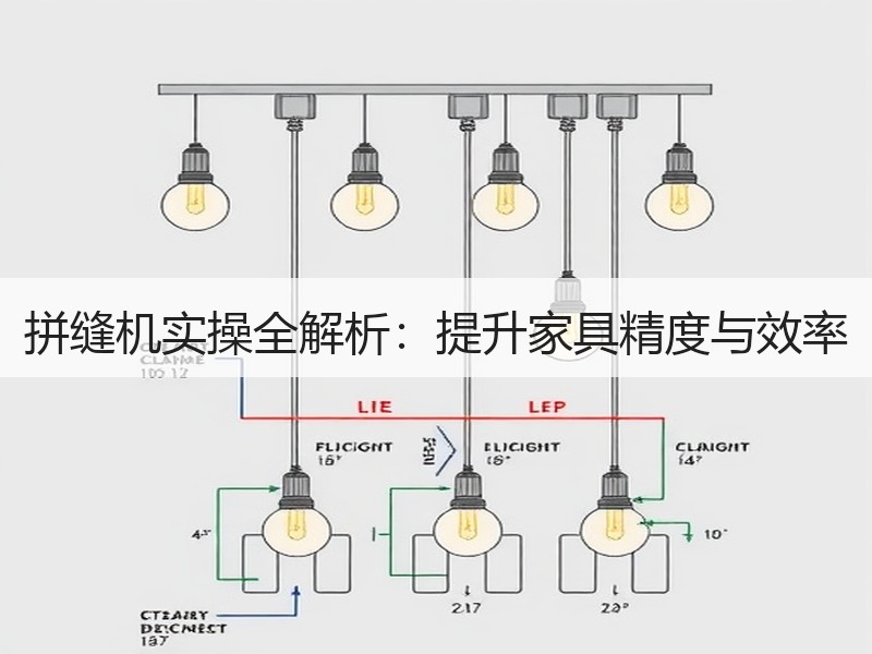 拼缝机实操全解析：提升家具精度与效率