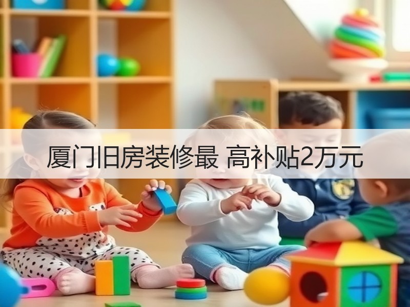 厦门旧房装修最 高补贴2万元