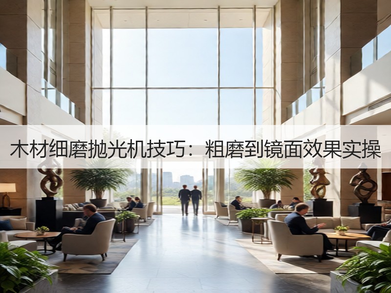 木材细磨抛光机技巧：粗磨到镜面效果实操