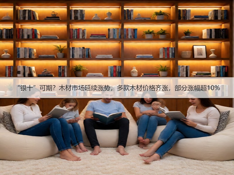 “银十”可期？木材市场延续涨势，多款木材价格齐涨，部分涨幅超10%