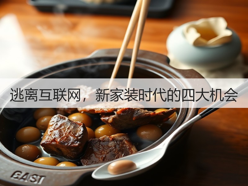 逃离互联网，新家装时代的四大机会
