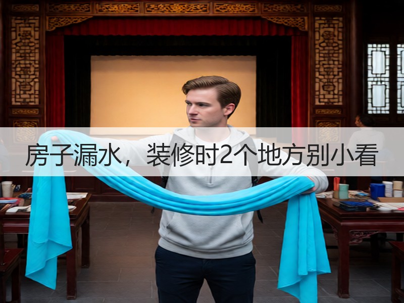 房子漏水，装修时2个地方别小看